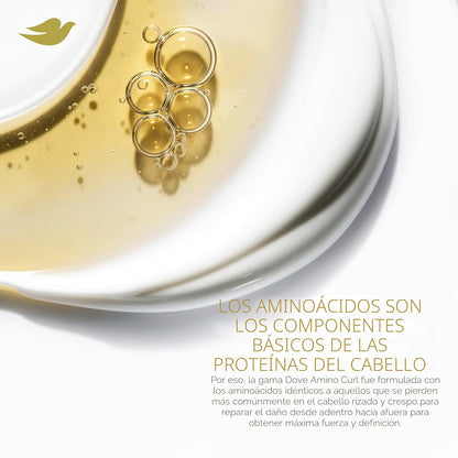Dove Mascarilla en Crema Reparadora de Rizos Hair Amino 10 en 1 par...