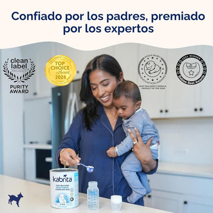 Kabrita Fórmula infantil en polvo a base de leche de cabra con hier...
