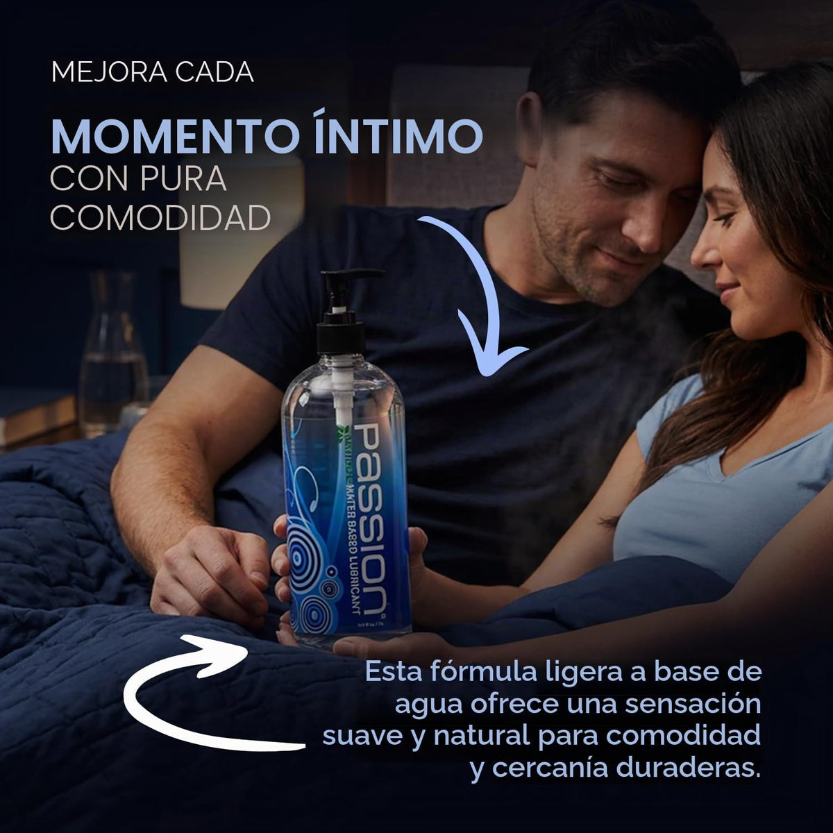 Passion Lube Lubricante Personal Natural a Base de Agua Paquete Dob...