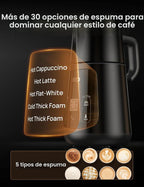 DREO BaristaMaker Espumador de Leche, Todo en 1, 27oz\/800ml Máquin...