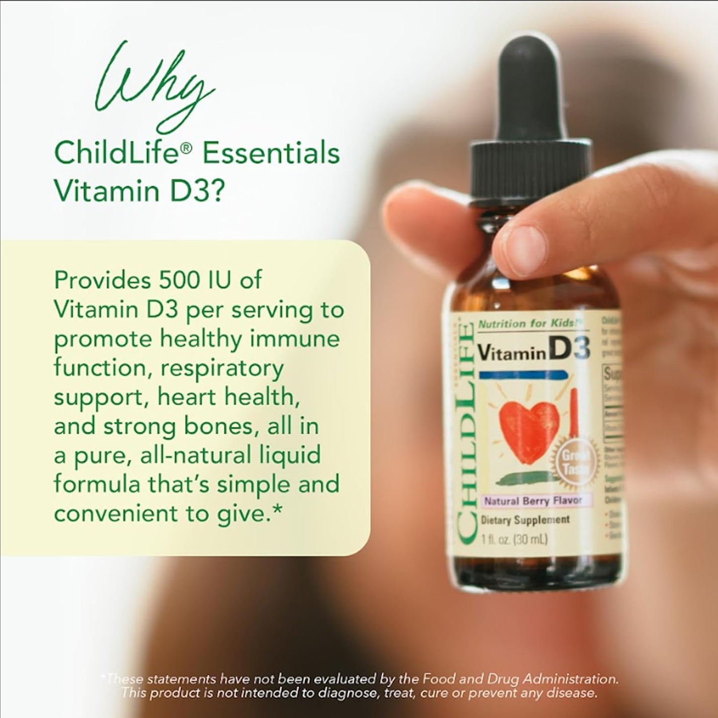 Vitamina D3 Child Life, 3, 3