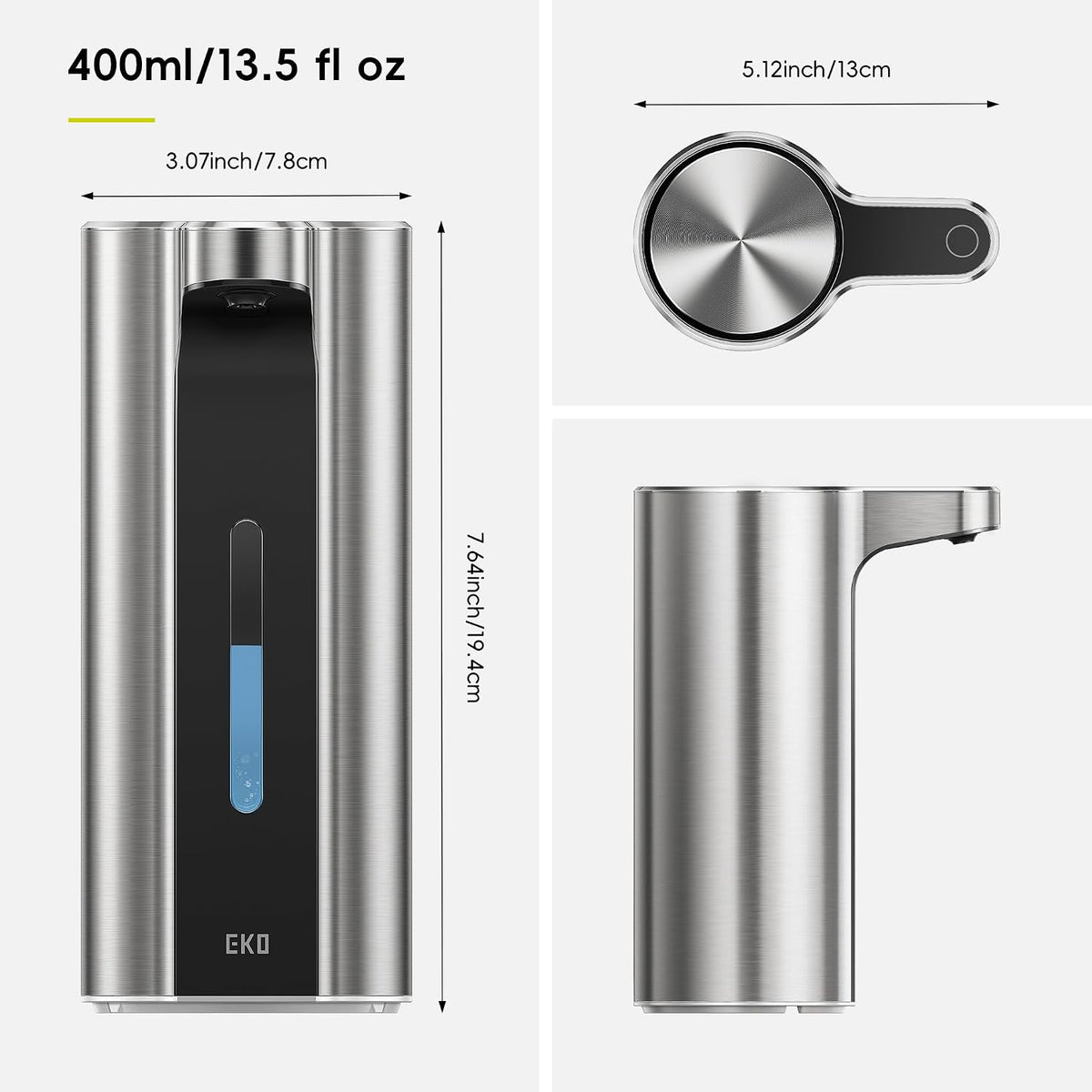 EKO Aroma Pro Dispensador automático de jabón líquido sin contacto...