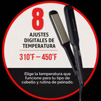 REMINGTON Plancha de pelo antiestática de 1.75 pulgadas, plancha pl...