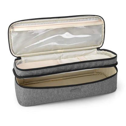 Teamoy Bolsa de almacenamiento de viaje de doble capa compatible co...