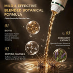 Biysber Suero natural para el crecimiento del cabello y el cuero ca...