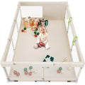 Fodoss Corralito para bebés, 71 x 47 pulgadas, corralito grande par...