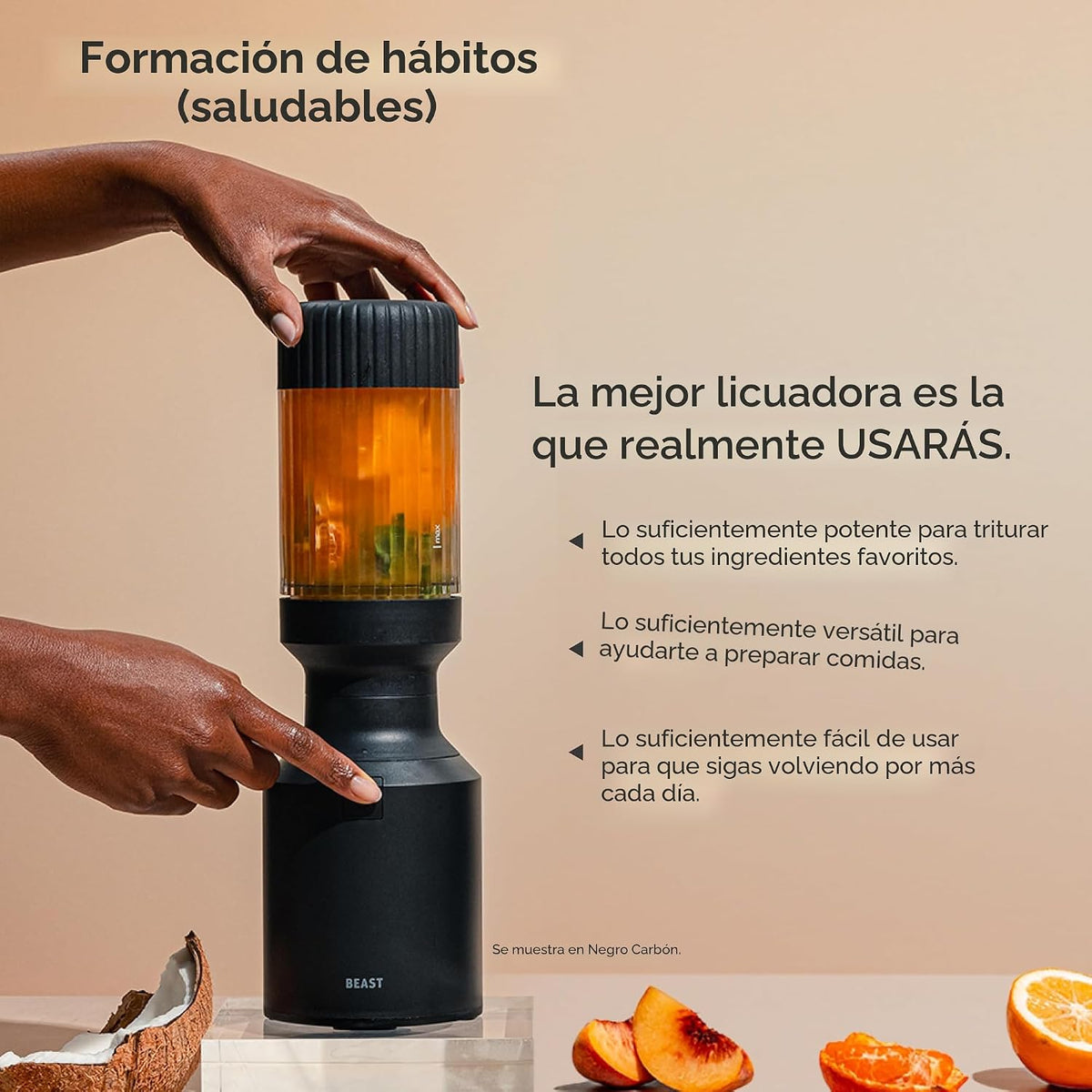 El Beast Mini Licuadora Plus | Mini Licuadora de Encimera de Cocina...