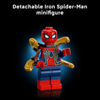 LEGO Marvel Iron Spider-Man Bust coleccionable \u2013 Kit de constr...