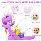 Juguetes Musicales de Peluche de Dinosaurio Bebé para 0-3-6-9-12 Me...