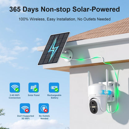 Cámaras HOSAFE.COM para seguridad del hogar al aire libre, cámara W...