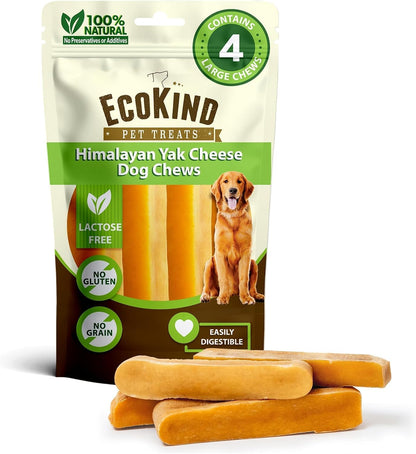 EcoKind Premium Gold Yak Cheese Masticables Himalayos para Perros,...