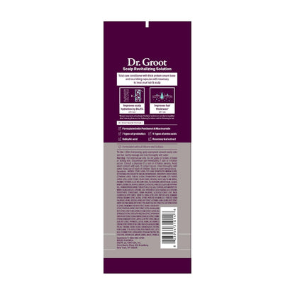 Acondicionador para engrosar el cabello de Dr. Groot para la pérdida del cabello, cabello delgado, cuidado capilar coreano, tratamiento del cuero cabelludo con biotina, clínicamente probado, cabello