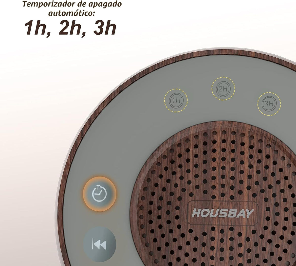 Housbay Máquina de Ruido Blanco con 31 Sonidos Calmantes de Alta Fi...