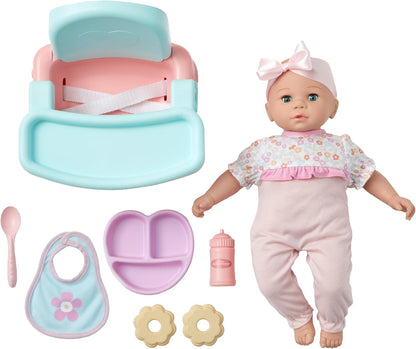 Madame Alexander Muñeca de bebé Sweet Smiles de 14 pulgadas, hora d...