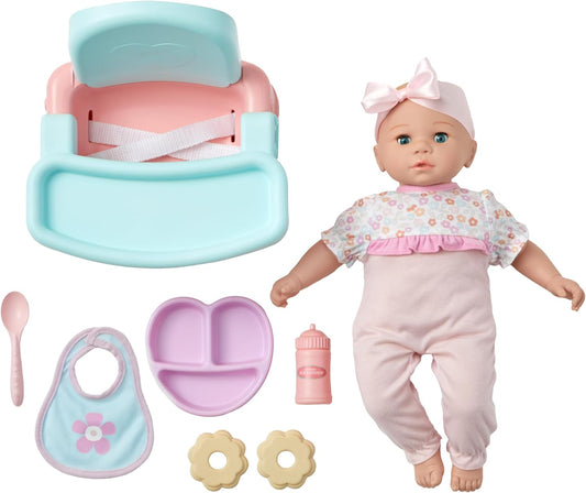 Madame Alexander Muñeca de bebé Sweet Smiles de 14 pulgadas, hora d...