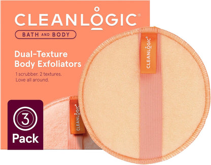 Cleanlogic Exfoliante corporal para baño y cuerpo, herramienta exfo...