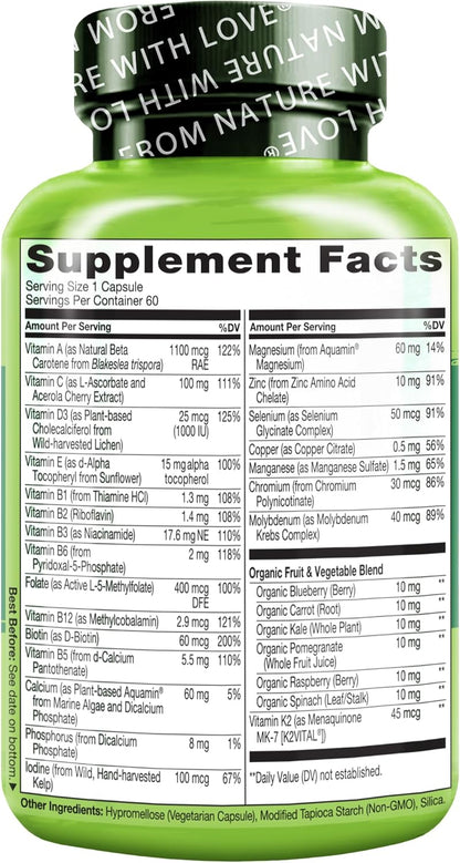 NATURELO - Multivitamínico diario para los hombres