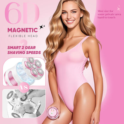 Maquinillas de afeitar eléctricas para mujeres, afeitadora eléctric...