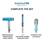 BabylissPRO Nano Titanium Ionic Plancha de pelo, plancha profesiona...