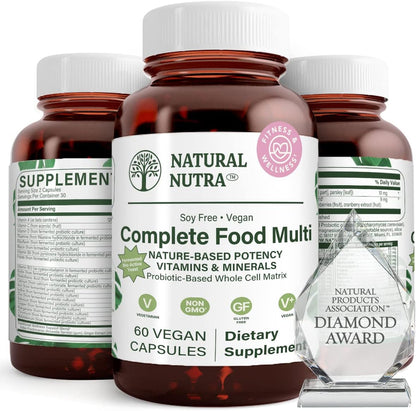 Natural Nutra Multivitamínico completo y mineral integral para muje...