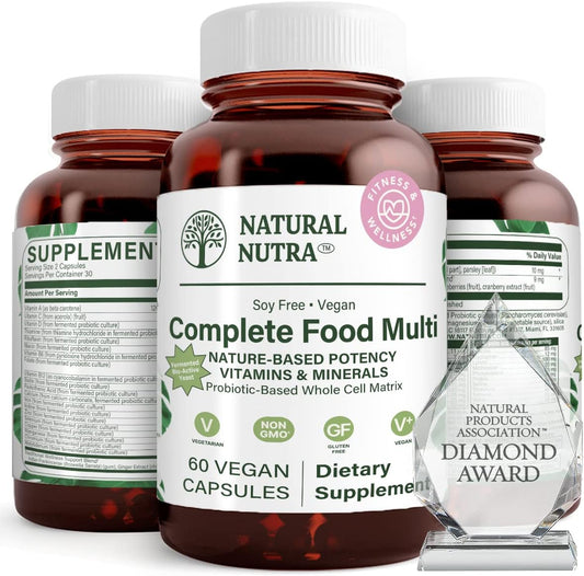 Natural Nutra Multivitamínico completo y mineral integral para muje...
