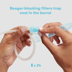 Frida Baby - Aspirador nasal para bebé con 20 filtros higiénicos ex...