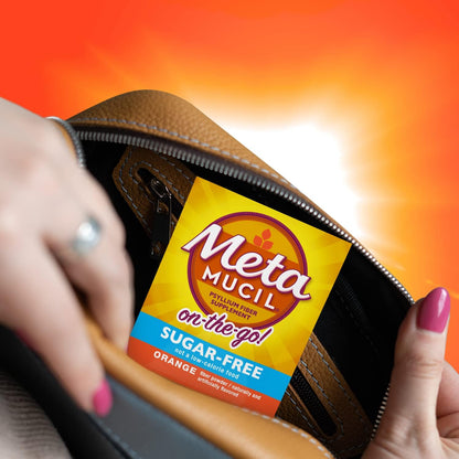 Metamucil Paquetes para llevar, sin azúcar, 44 paquetes, suplemento...
