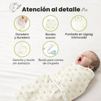 Paquete de 3 mantas orgánicas para dormir para bebé, para recién na...