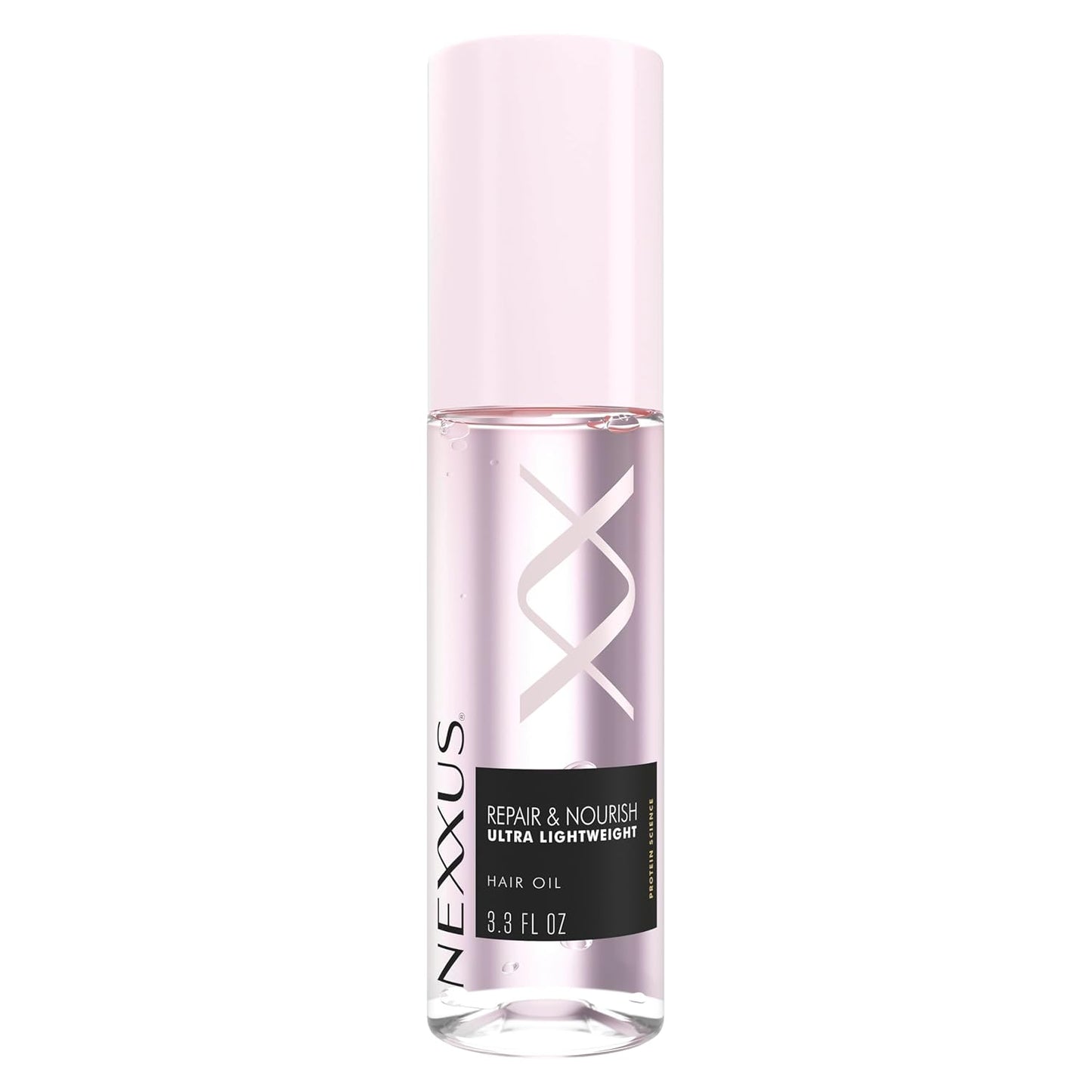 Nexxus Aceite para el cabello ultraligero para reparar y nutrir para una nutrición intensa con tecnología StyleProtect y aceite de rosa de Jericó, 3.3 onzas
