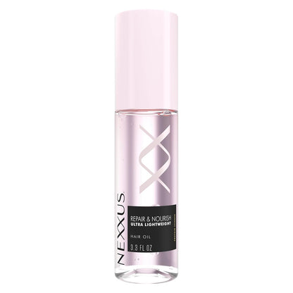 Nexxus Aceite para el cabello ultraligero para reparar y nutrir para una nutrición intensa con tecnología StyleProtect y aceite de rosa de Jericó, 3.3 onzas