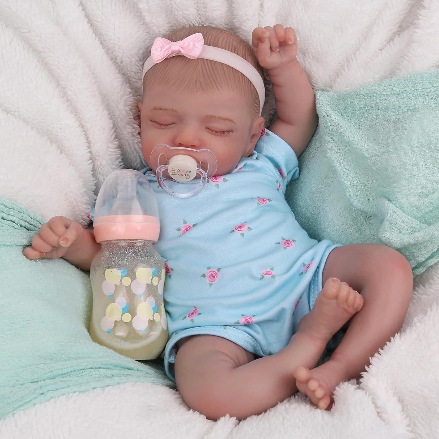 Muñecas Realistas de Bebé Reborn - Rosalie de 18 pulgadas Bebé Reci...
