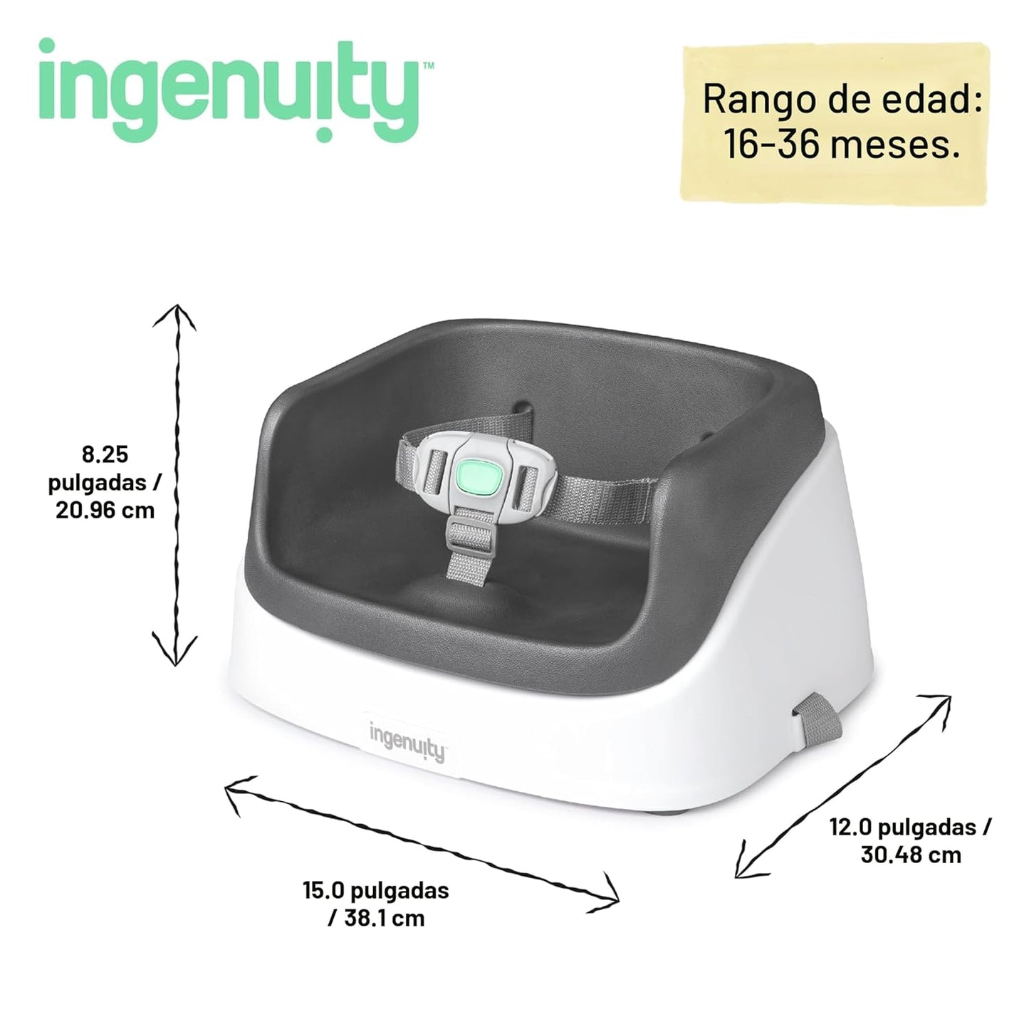 Asiento elevador Ingenuity SmartClean para silla de cocina \u2013 L...