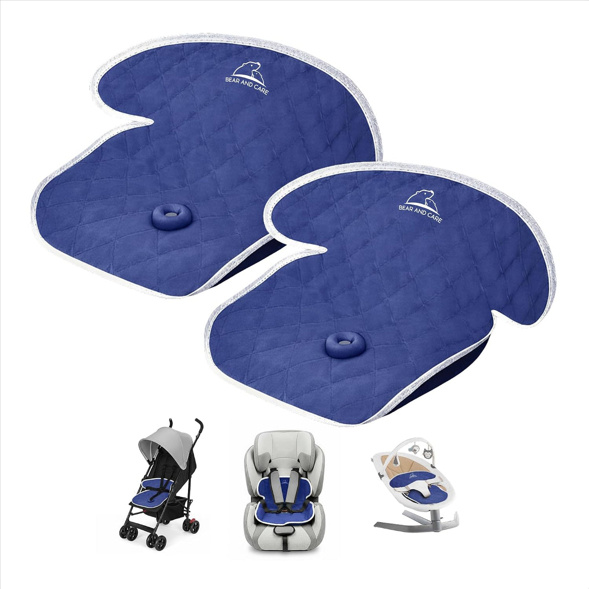 Bear and Care - Protector de asiento de automóvil para entrenamient...