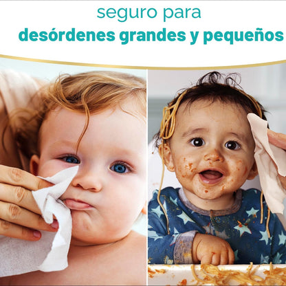 Pampers Toallitas sensibles para bebés, a base de agua, hipoalergén...
