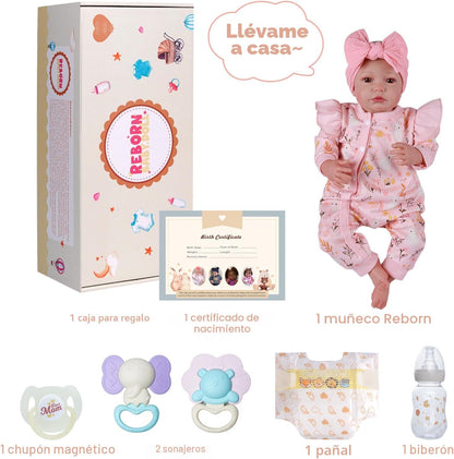 BABESIDE Reborn Baby Dolls - Muñeca realista de vinilo suave de 20...