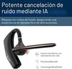 Poly Voyager Legend 50 - Auriculares Bluetooth - Auriculares inalámbricos con micrófono - Cuatro micrófonos con cancelación de ruido, bloqueo de ruido AI y tecnología WindSmart - Conectividad y