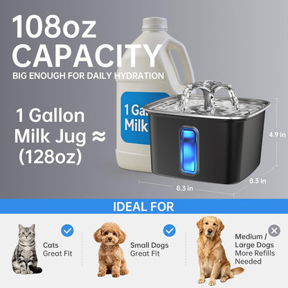 Veken - Campeón del Premio a la Innovación, Fuente de Agua para Gat...