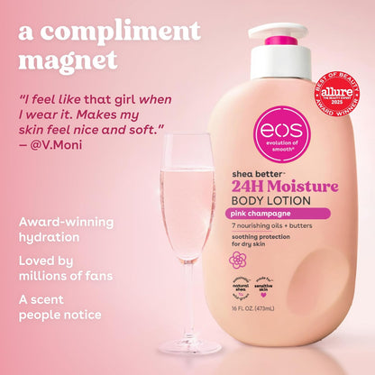 eos Crema Corporal Shea Better Pink Champagne, Cuidado de la Piel H...