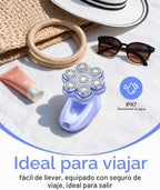 Maquinillas de afeitar eléctricas 5 en 1 para mujer, afeitadoras el...