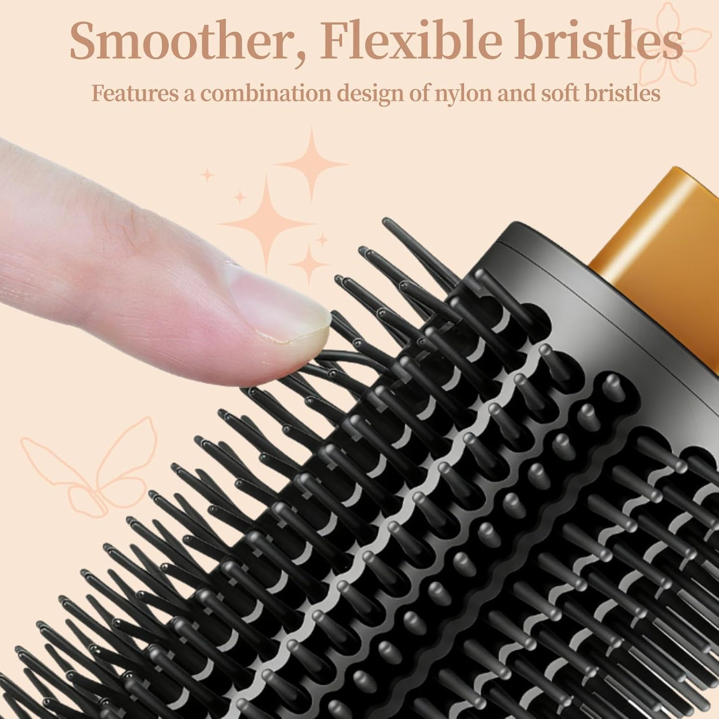 ZEPHBLOW Cepillo voluminizador redondo mejorado para Dyson Airwrap,...