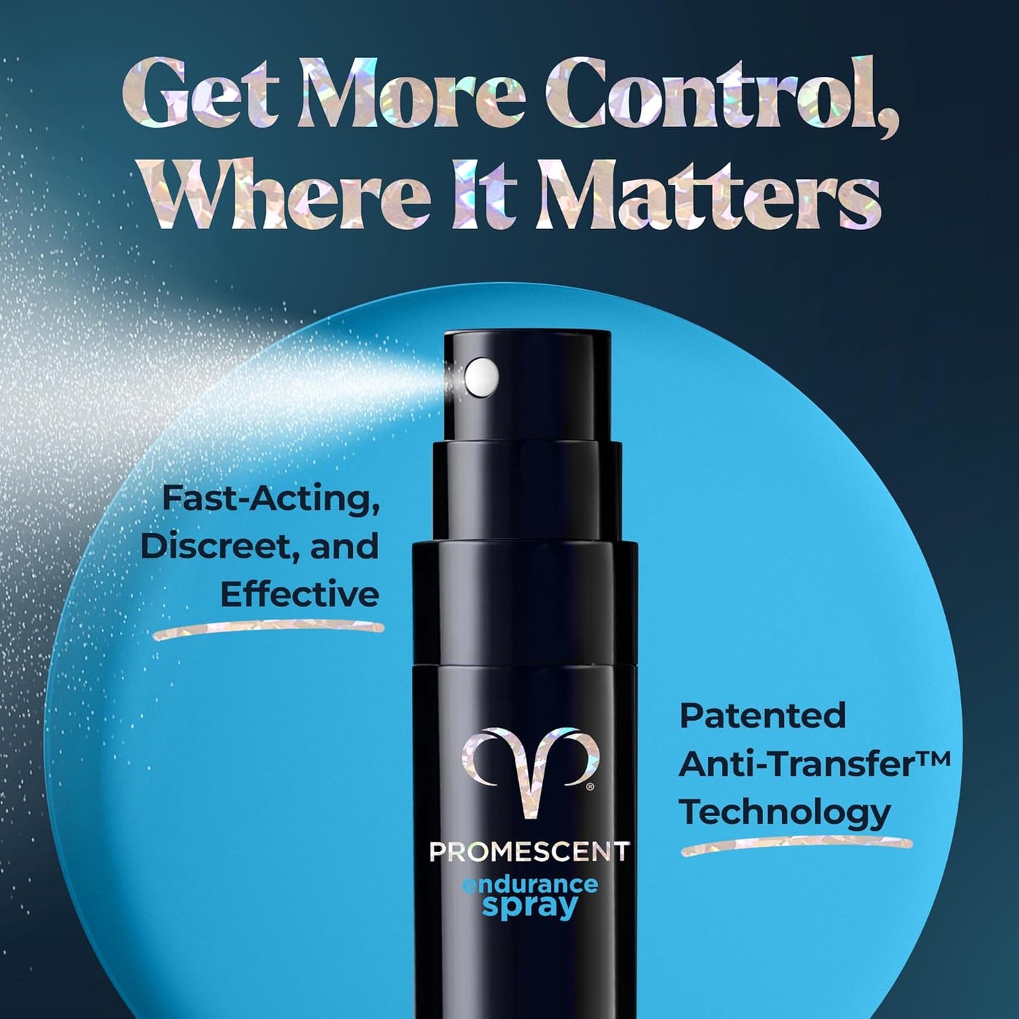 Promescent Spray de retardo desensibilizante para hombres (0.1 fl o...