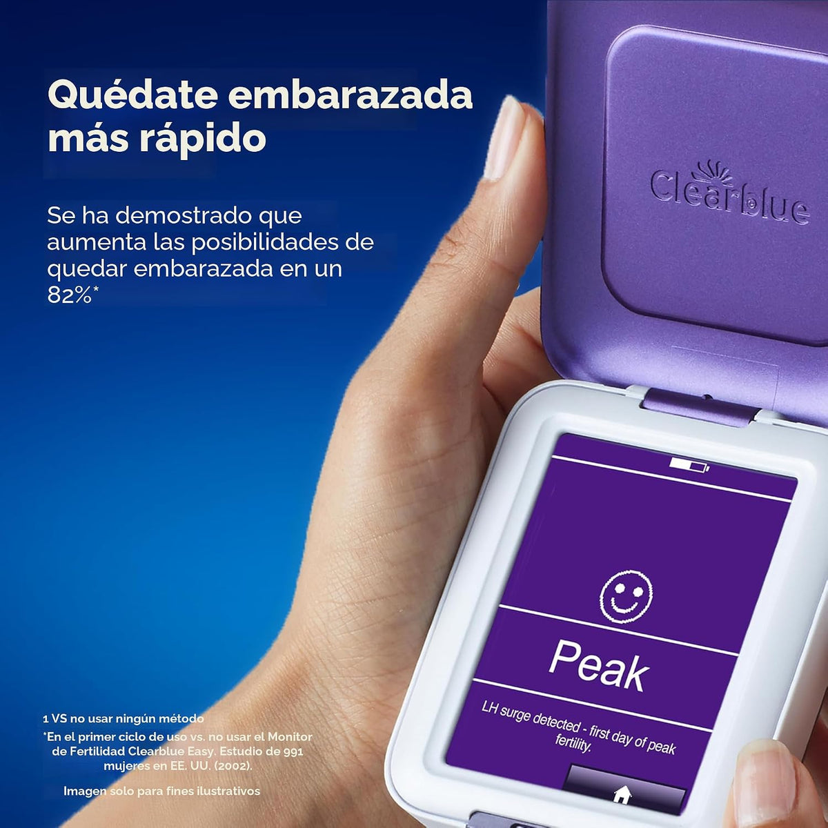 Clearblue Barras de prueba para monitor de fertilidad, 30 unidades...