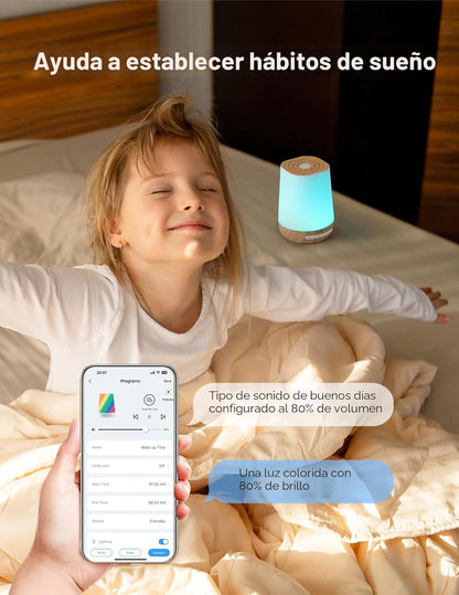 Máquina de sonidos para bebé, Momcozy - Máquina de ruido blanco con...