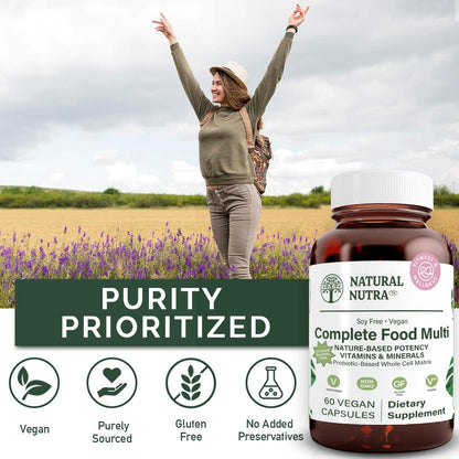Natural Nutra Multivitamínico completo y mineral integral para muje...
