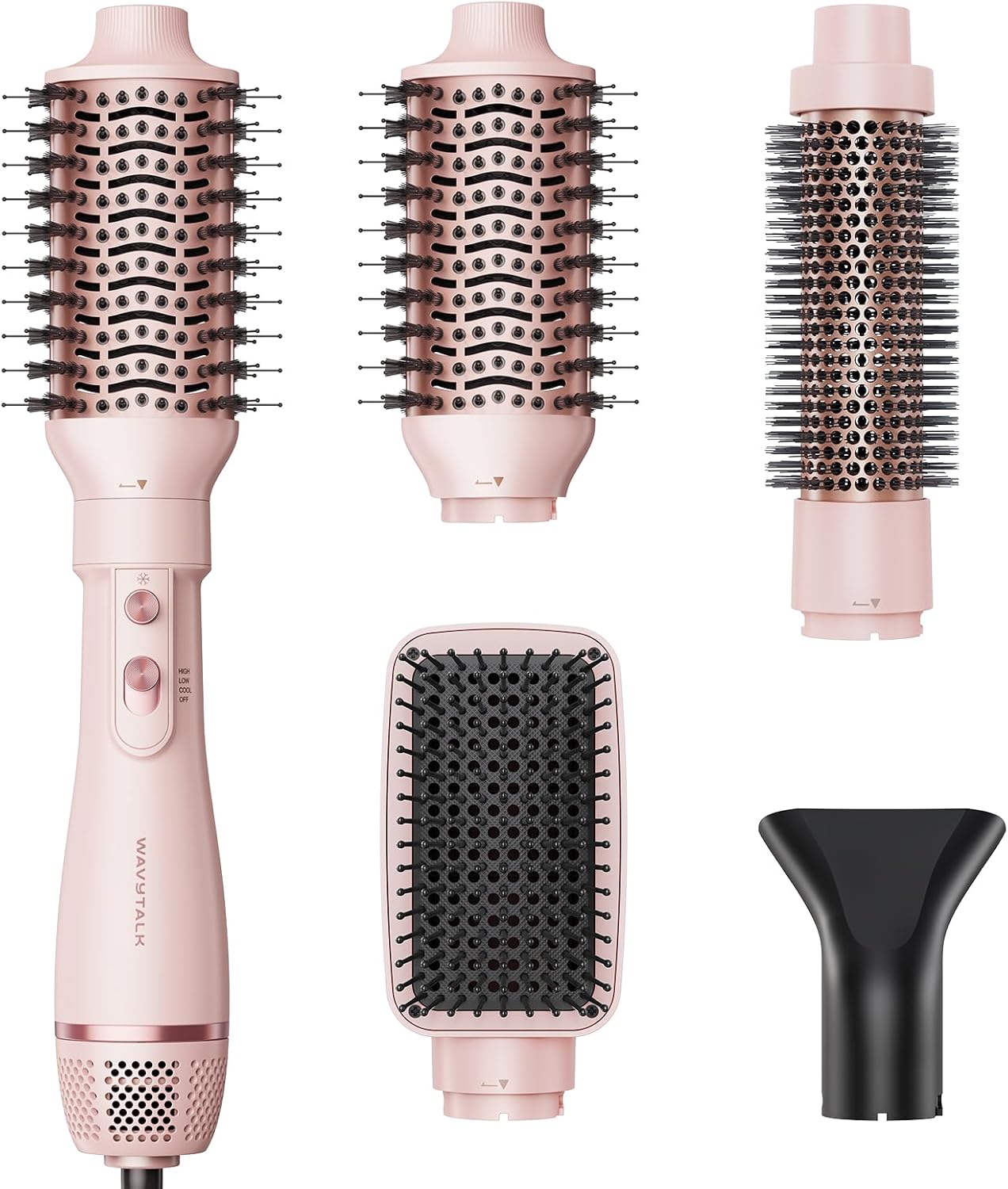 Set de cepillo secador de pelo Wavytalk, juego de cepillo de aire c...