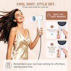 Secador de pelo iónico de alta velocidad Mythsight StyleVibe con 3...