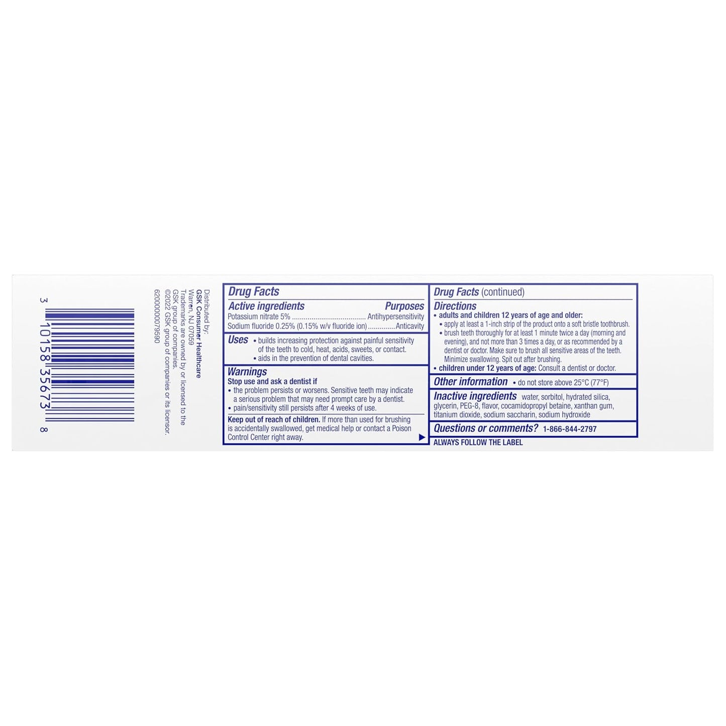 Sensodyne Pronamel Pasta dental blanqueadora suave de esmalte para dientes sensibles, para endurecer y fortalecer el esmalte, exclusiva de Amazon, menta fresca - 4 onzas (paquete de 4)