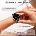 Gydom Reloj inteligente de 1.27 pulgadas para mujeres y hombres, co...