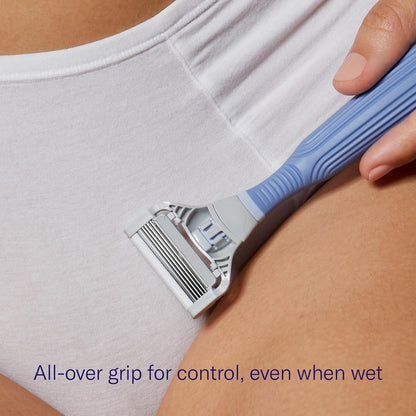 Afeitadora para vello púbico para mujer Flamingo, kit de afeitado,...