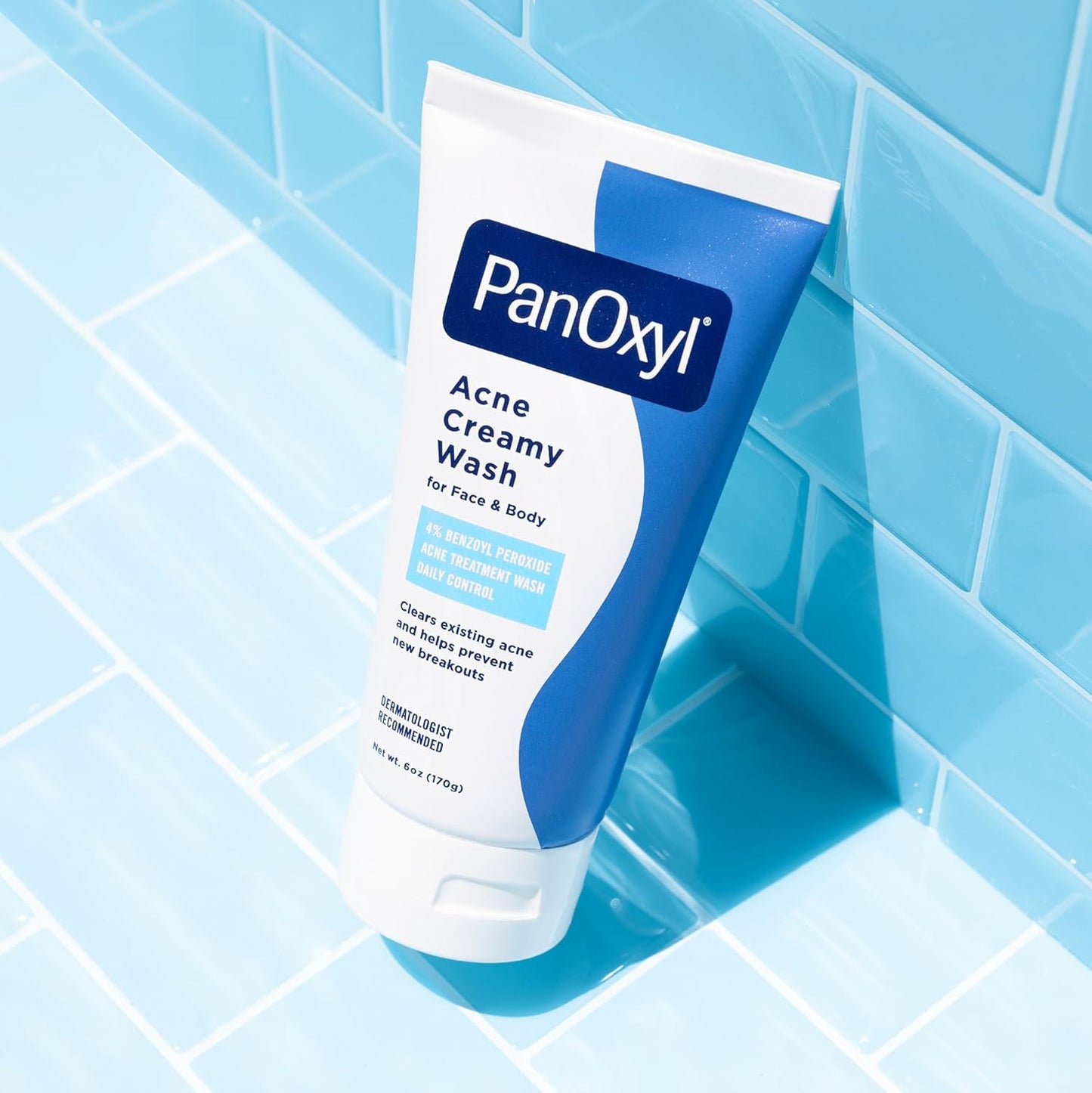 PanOxyl Crema de lavado cremosa antimicrobiana hidratante contra el...